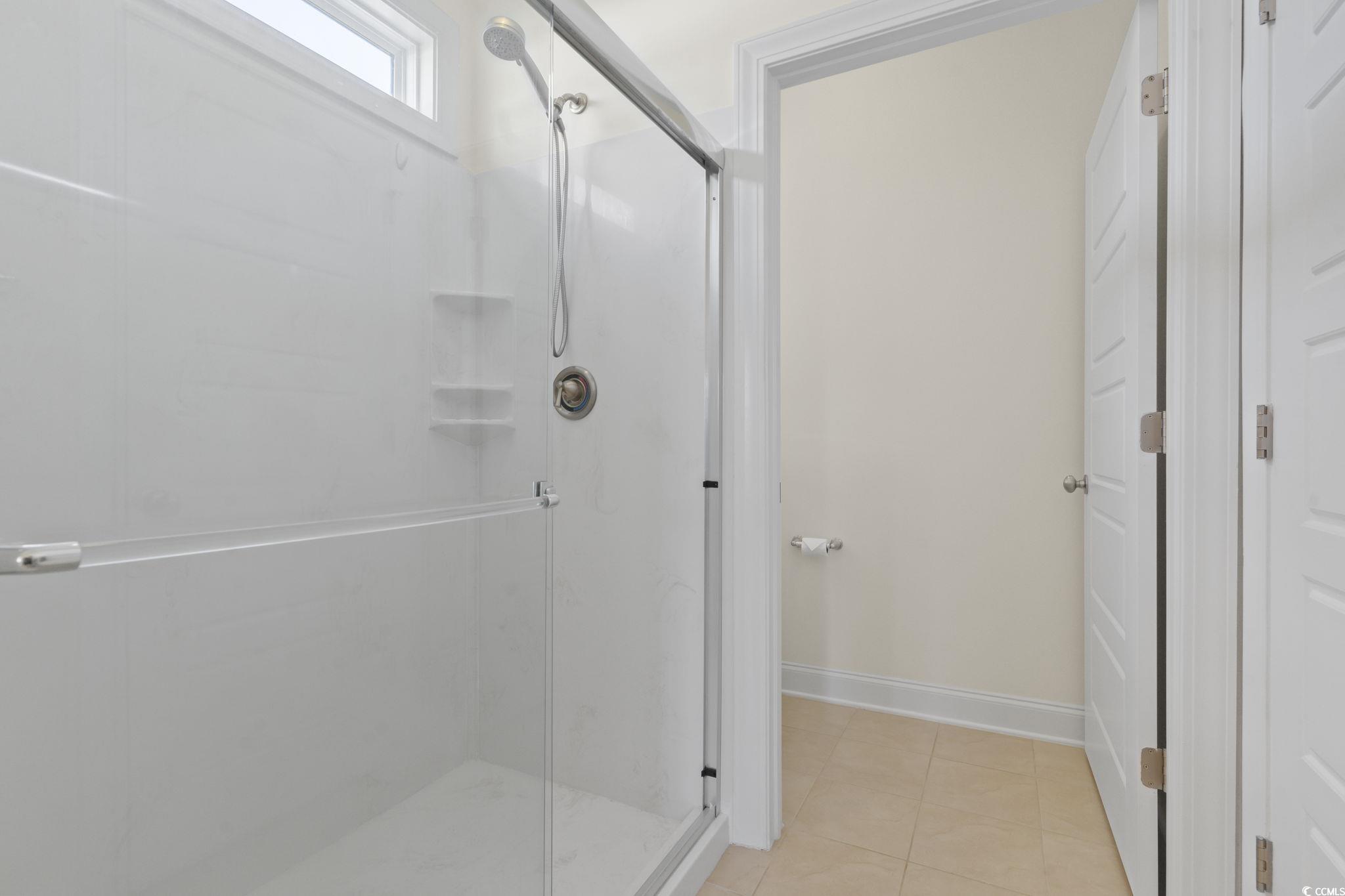120 Stonehinge Court Conway, SC 29526 - Photo 18 of 31 Bathroom with a shower with shower door and tile p