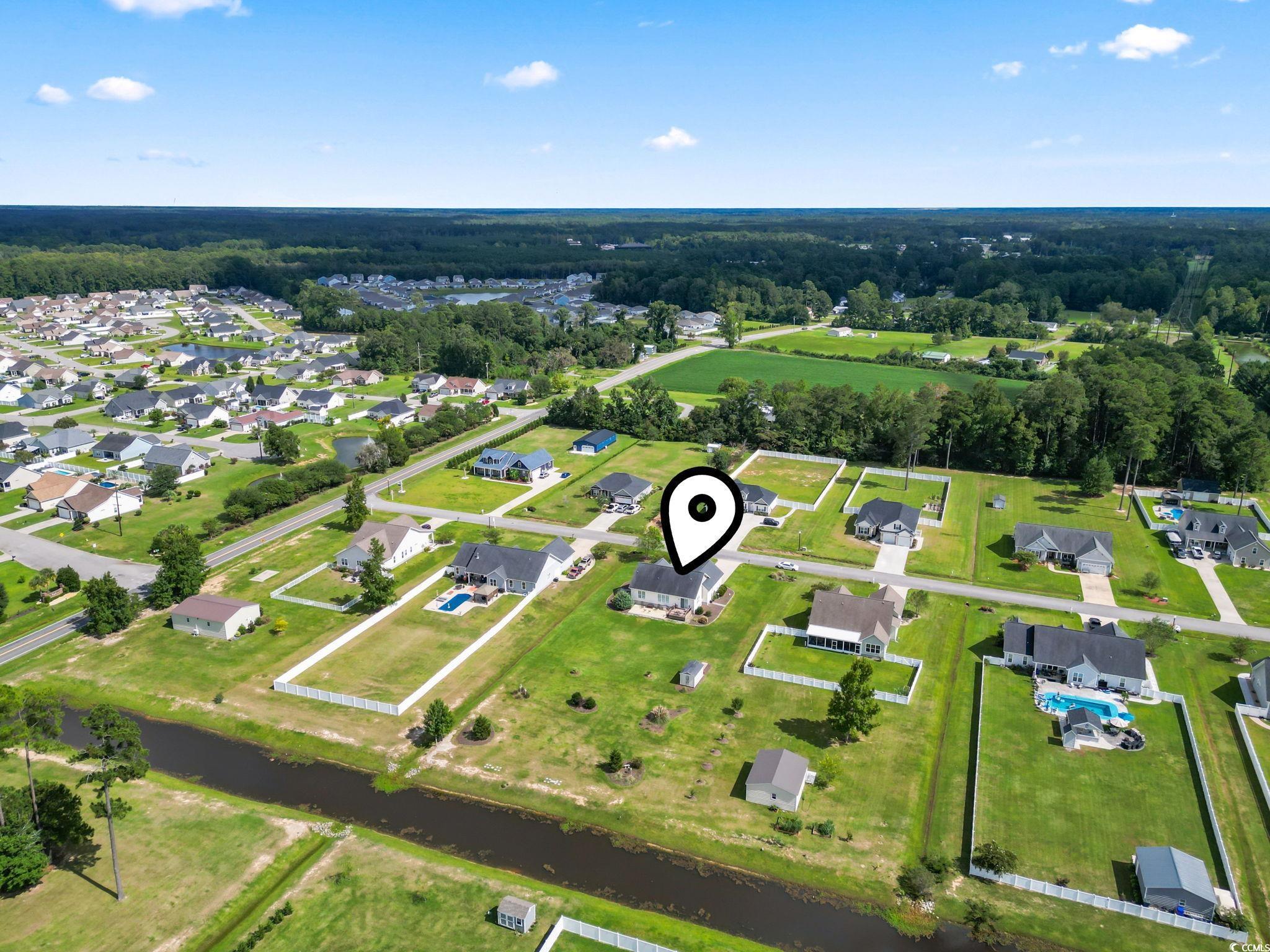 120 Stonehinge Court Conway, SC 29526 - Photo 5 of 31 Bird's eye view with a water view