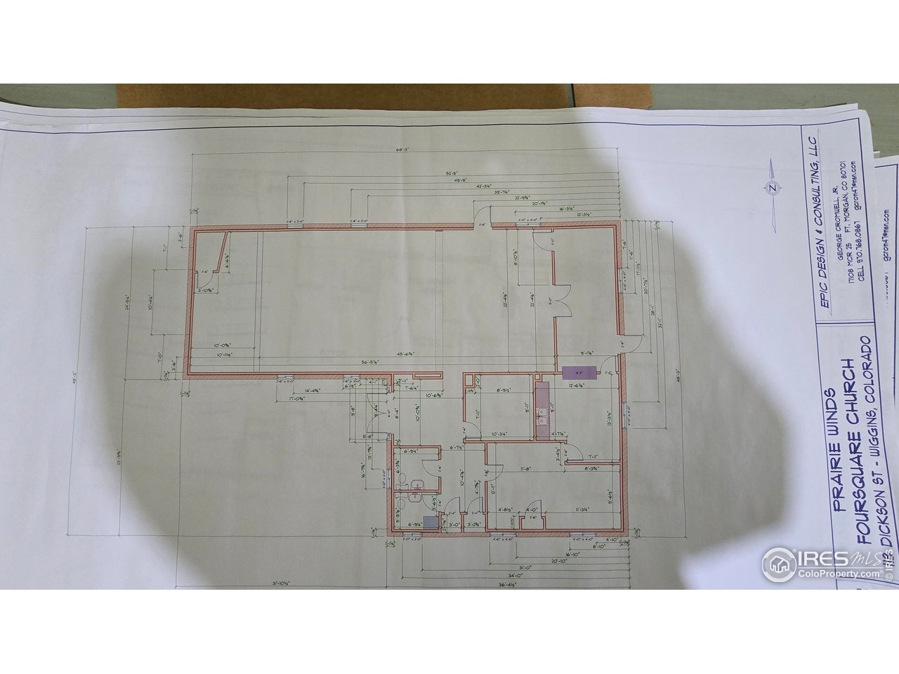 118 Dickson Street Wiggins, CO 80654 - Photo 34 of 34 CURRENT FLOOR PLAN