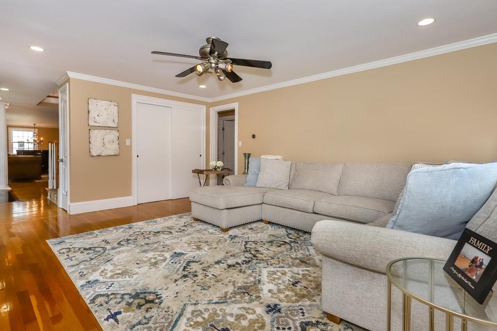 17 Fairview Road Canton, MA 02021 - Photo 15 of 40 a living room with furniture and a wooden floor