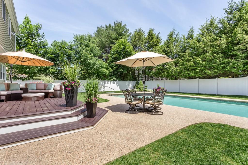 17 Fairview Road Canton, MA 02021 - Photo 37 of 40 a view of a backyard with sitting area