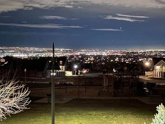 987 East Deer Arch Lane Draper, UT 84020 - Photo 5 of 46 Enjoy this incredible view every night from your living room, bedroom, and patio.