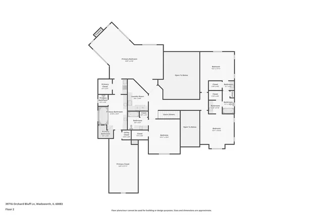 $945,000 | 39716 Orchard Bluff Lane, Wadsworth, IL 60083