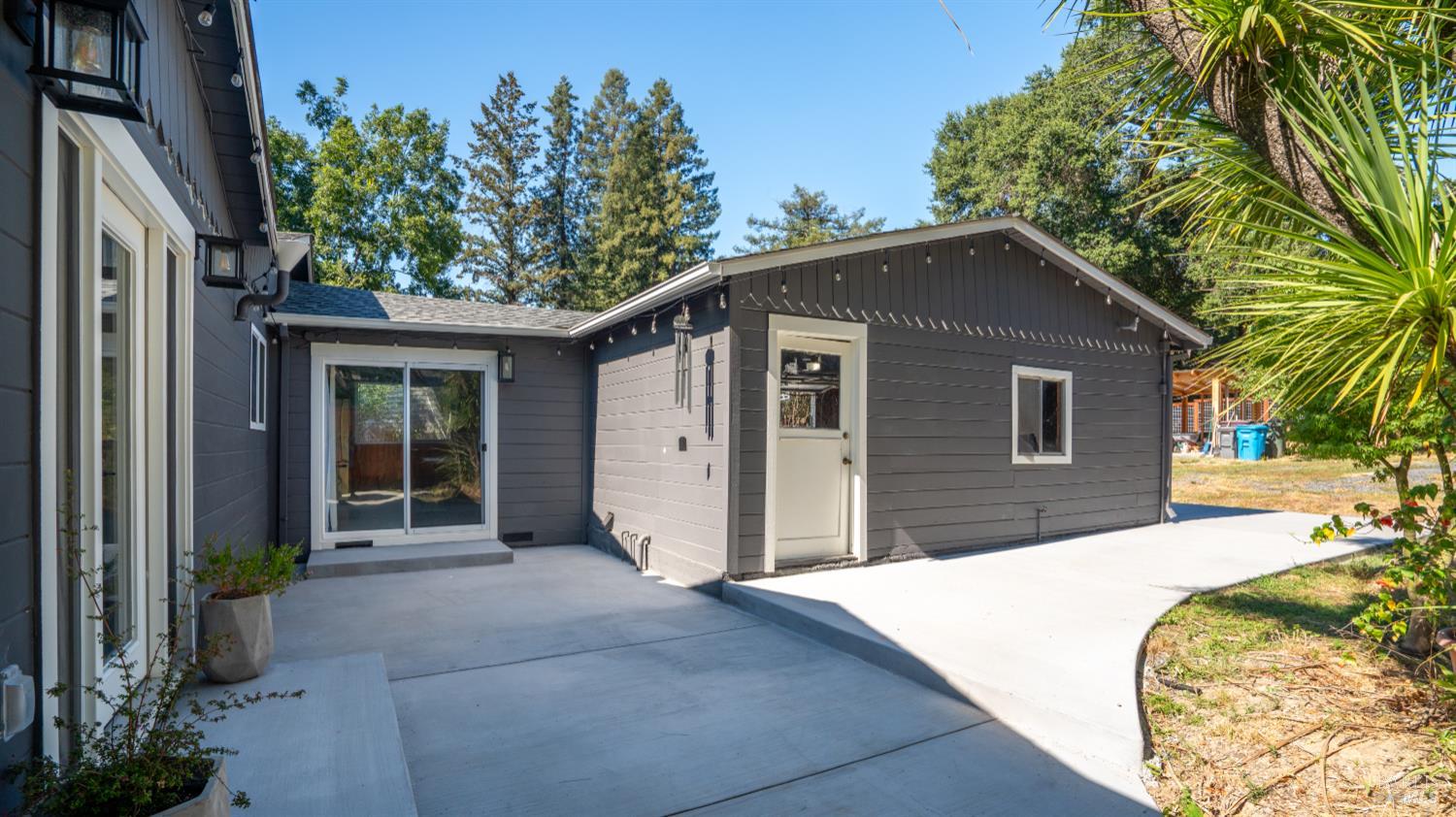 1550 Laguna Road Santa Rosa, CA 95401 - Photo 18 of 35 Concrete area to enjoy your morning coffee or afternoon cocktail