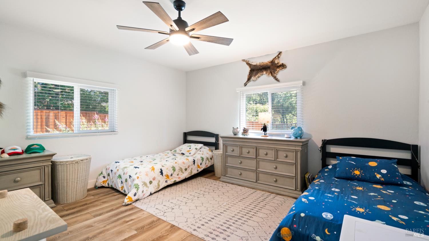 1550 Laguna Road Santa Rosa, CA 95401 - Photo 27 of 35 One of the three bedrooms with luxury vinyl flooring and new paint