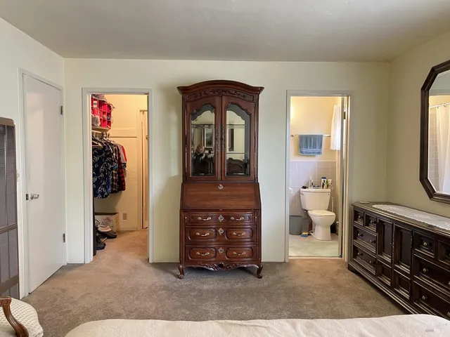 a view of walk in closet