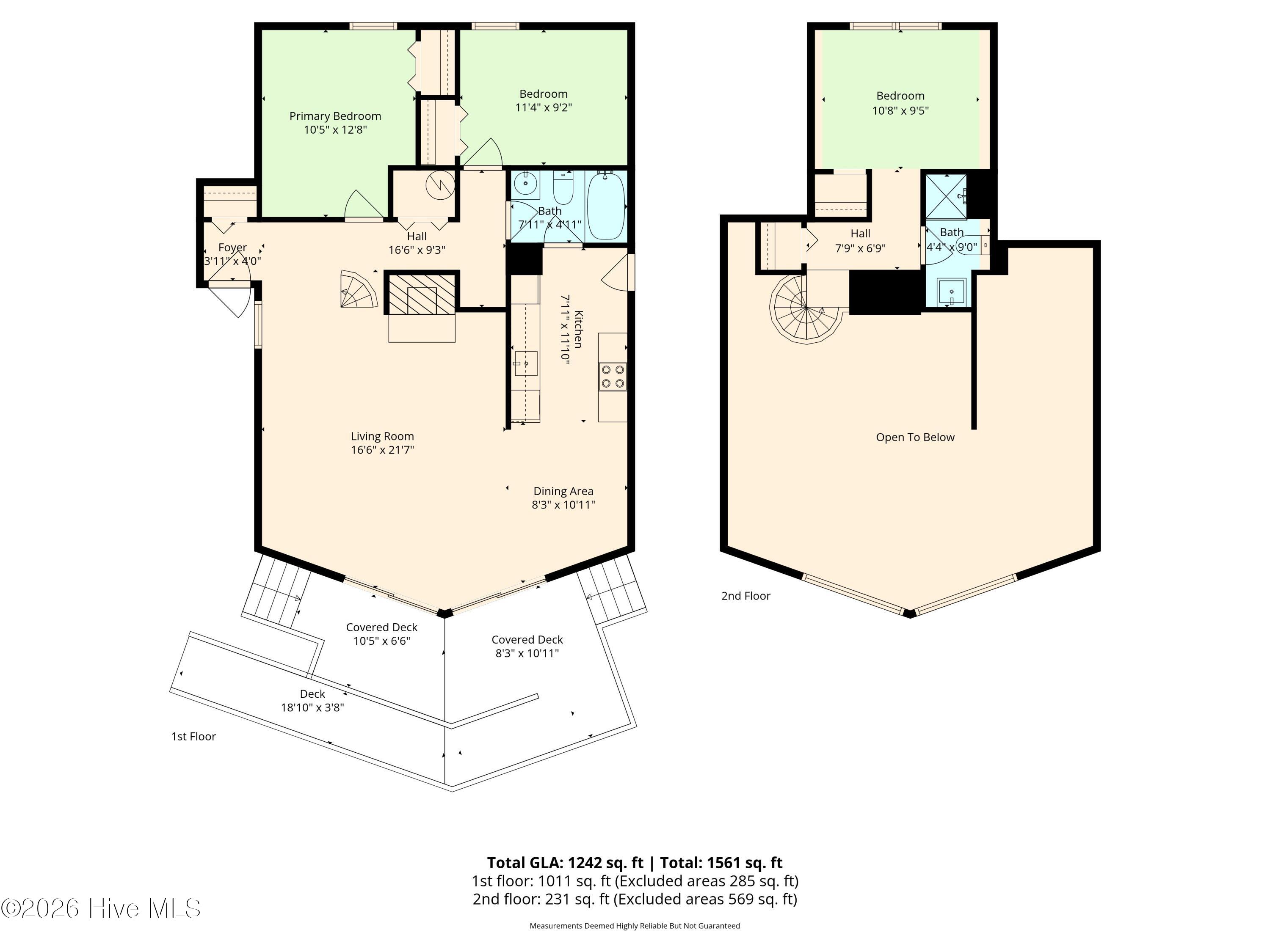 650 Queens Creek Road Hubert, NC 28539 - Photo 53 of 53 Floor Plan