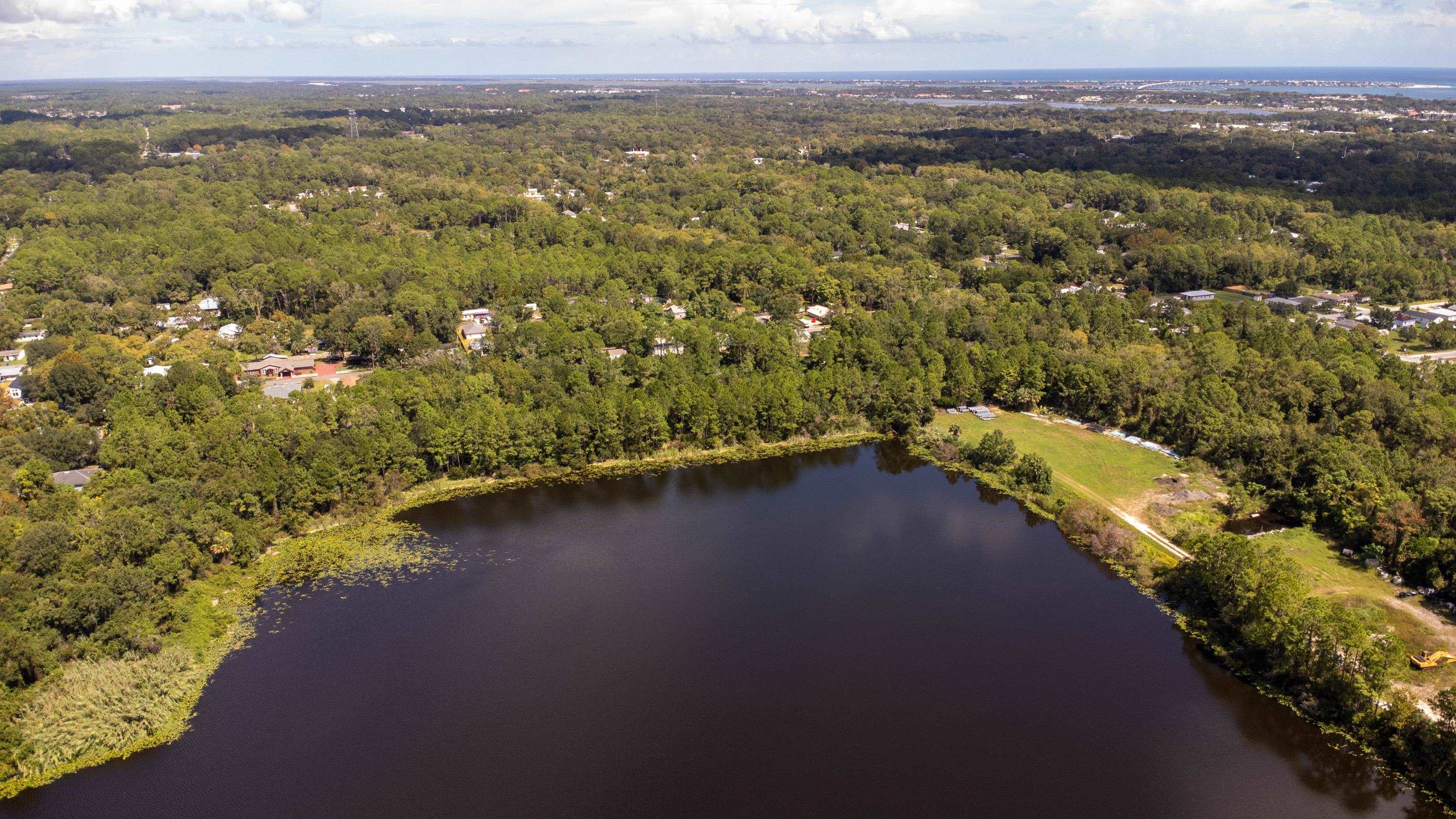West 15th Street St. Augustine, FL 32084 - Photo 13 of 14 a view of a city with mountains in the background