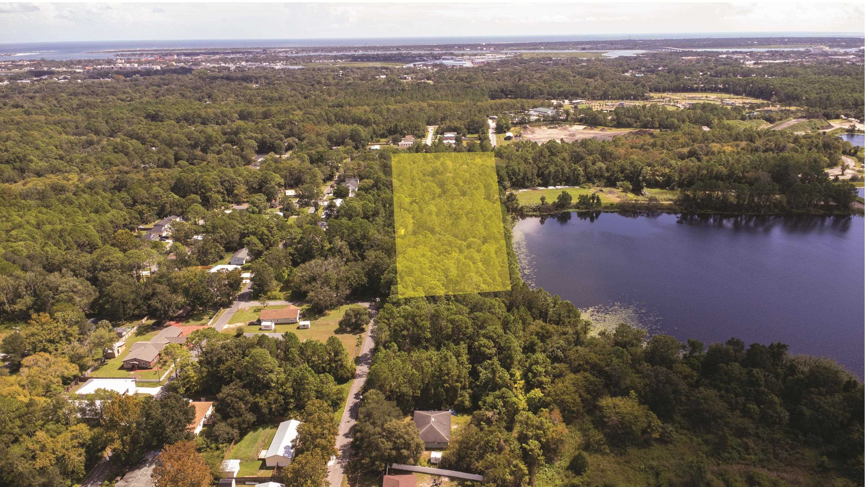 West 15th Street St. Augustine, FL 32084 - Photo 7 of 14 a view of a city with mountains in the background