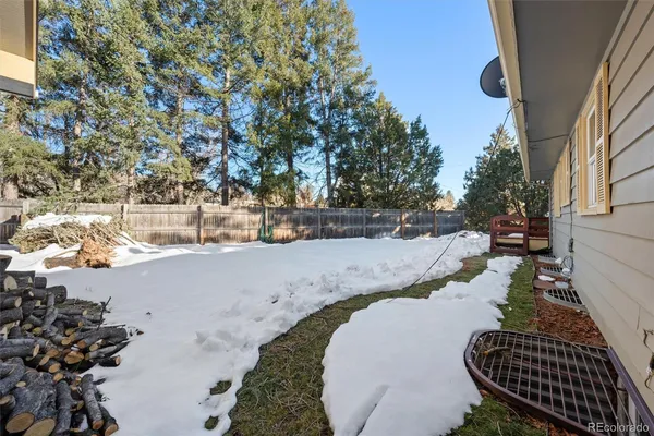a view of outdoor space and yard