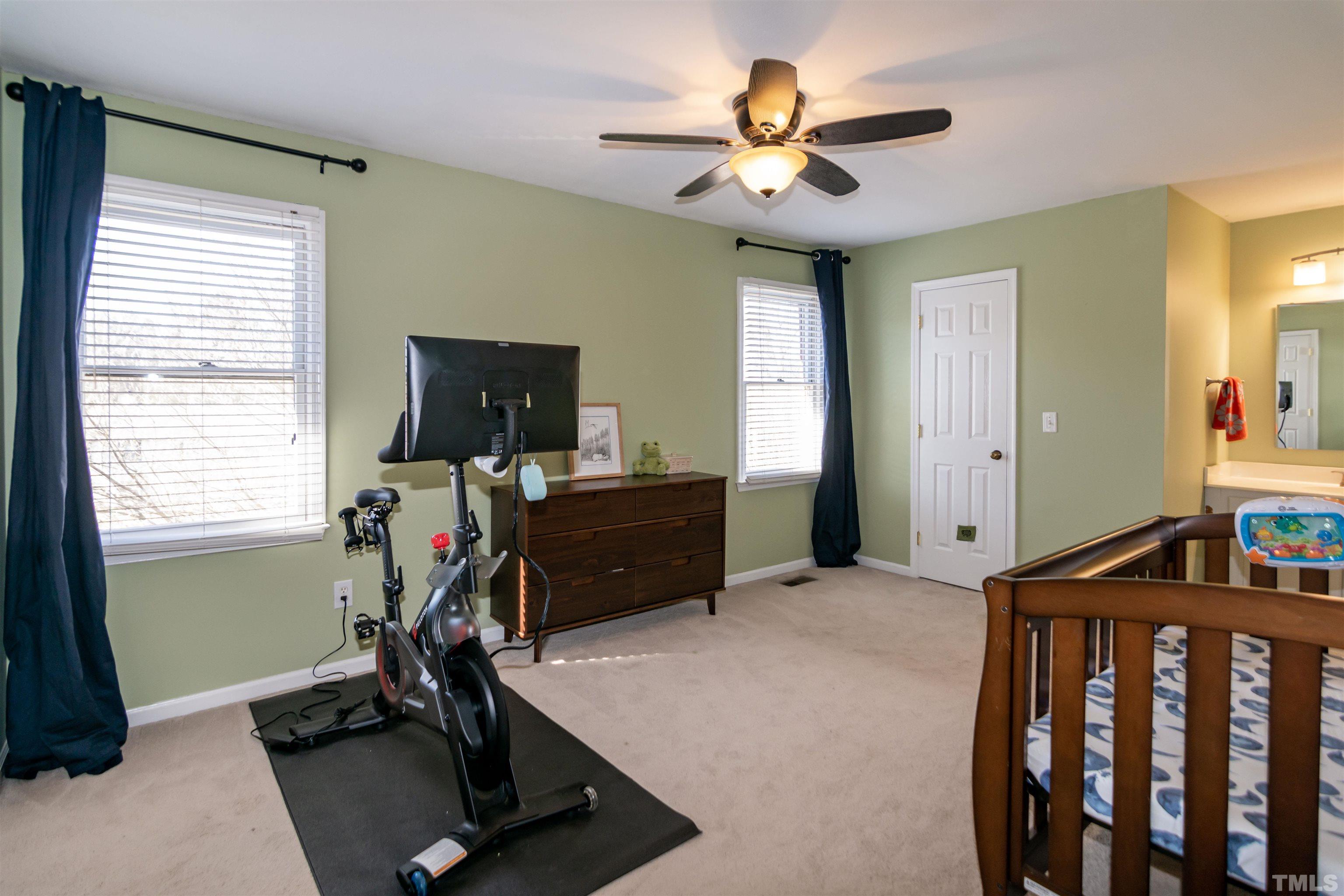6722 Twin Tree Court Raleigh, NC 27613 - Photo 27 of 33 a view of a room with gym equipment