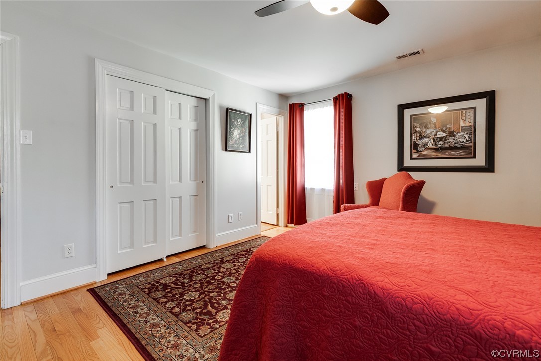 1430 Bloomfield Road Richmond, VA 23225 - Photo 13 of 47 a bedroom with a bed and a window