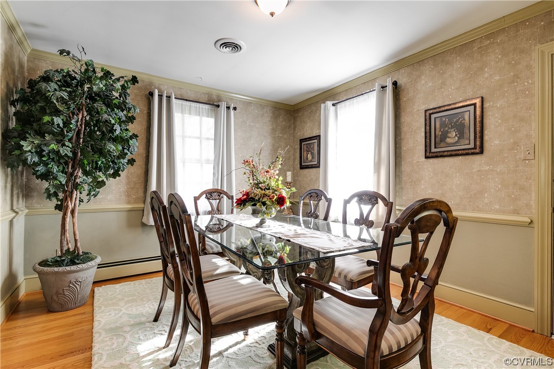 1430 Bloomfield Road Richmond, VA 23225 - Photo 9 of 47 a view of a dining room with furniture and window