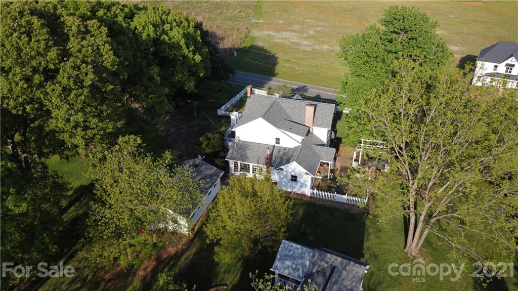 1870 Centenary Church Road Mount Ulla, NC 28125 - Photo 46 of 48 an aerial view of a house with a yard