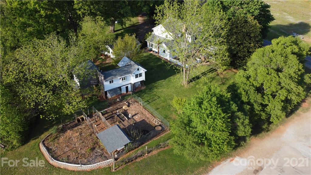 1870 Centenary Church Road Mount Ulla, NC 28125 - Photo 47 of 48 an aerial view of a house with a yard