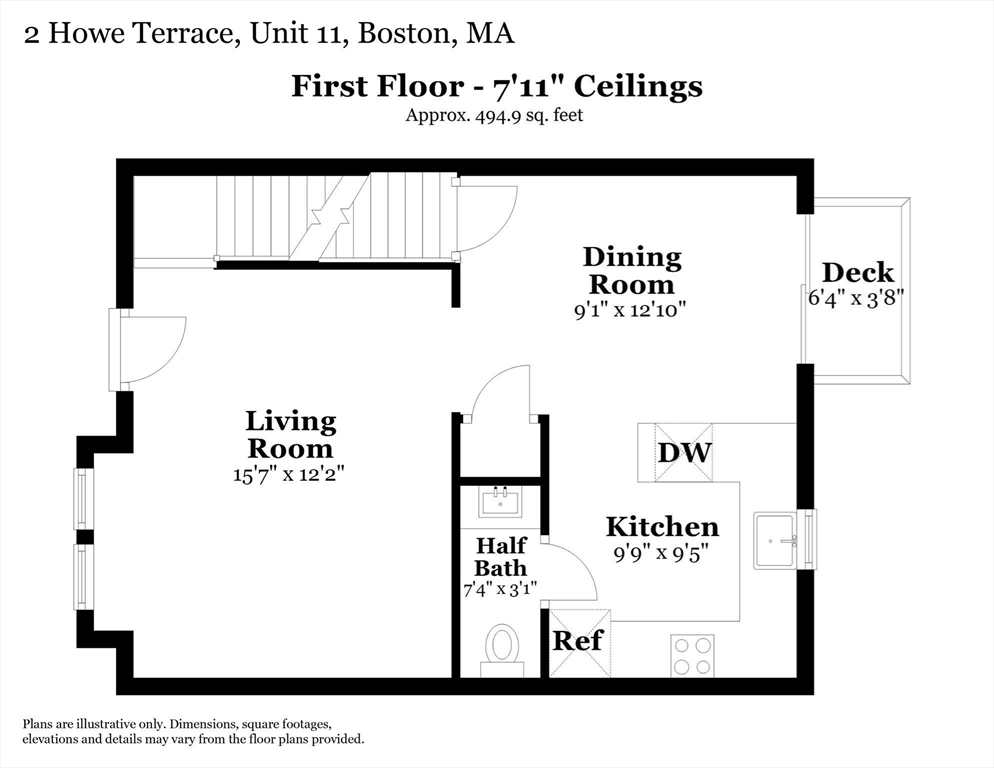 2 Howe Terrace, Unit 11 Boston, MA 02125 - Photo 25 of 28 Gallery Image 25
