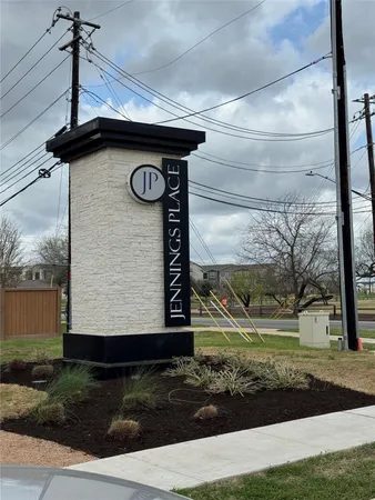 a view of a pathway of a building