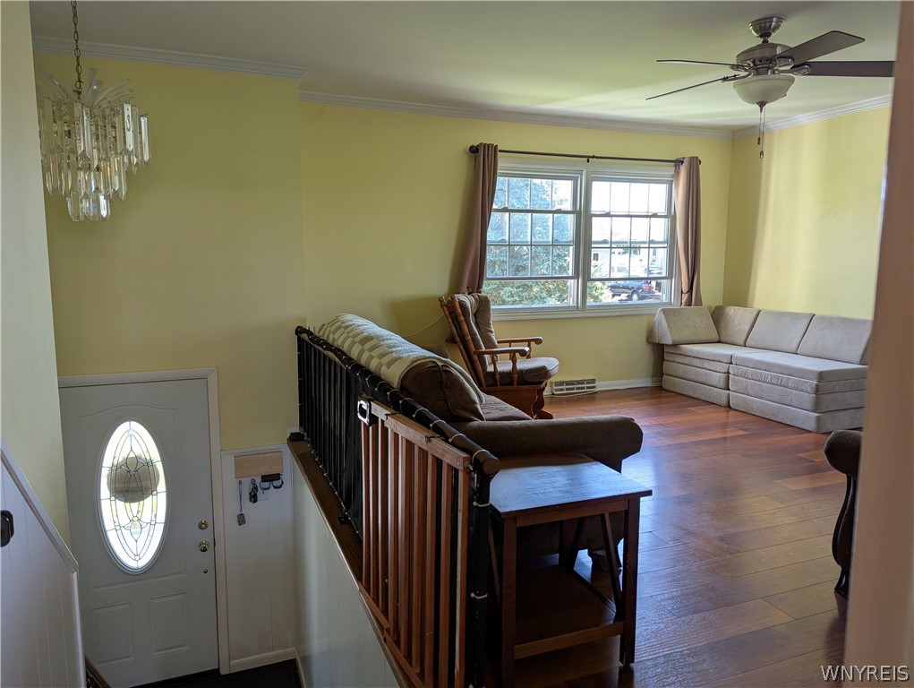 10 Liberty Street Perry, NY 14530 - Photo 17 of 50 View of stairway and living room