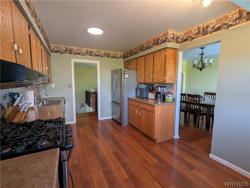 10 Liberty Street Perry, NY 14530 - Photo 10 of 50 Kitchen view with dining room entry