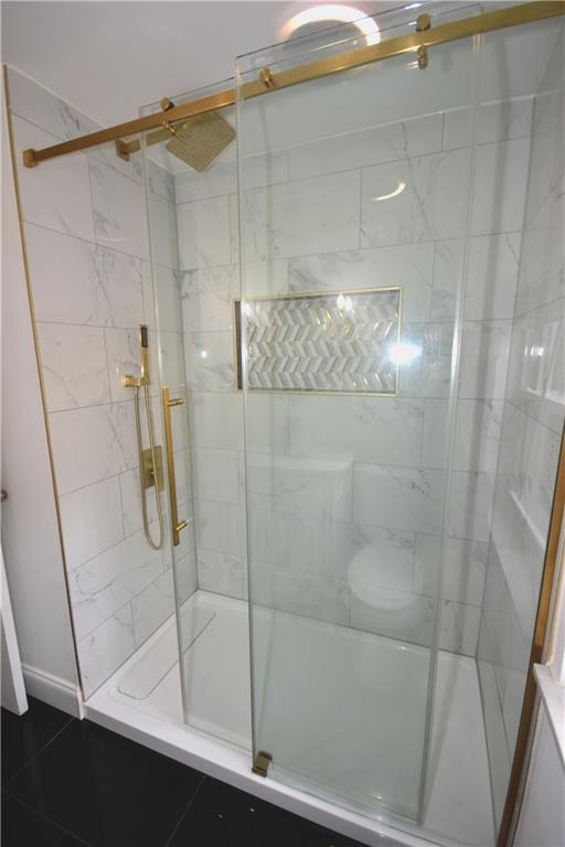 104 Earlwood Road Pittsburgh, PA 15235 - Photo 13 of 40 a bathroom with a shower