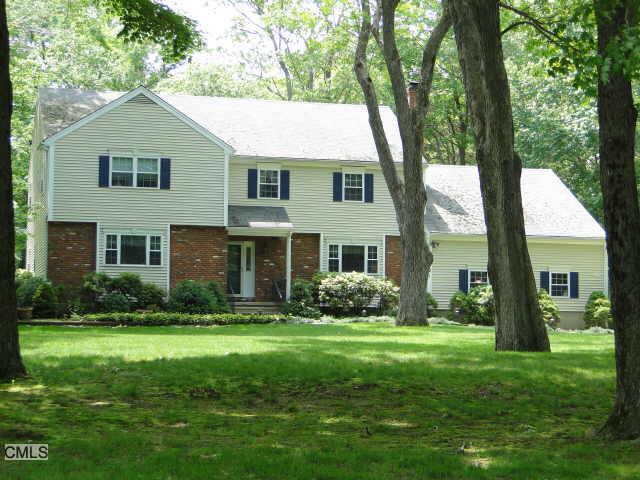 121 11 Levels Road Ridgefield, CT 06877 - Photo 1 of 1 a view of a yard in front of a house