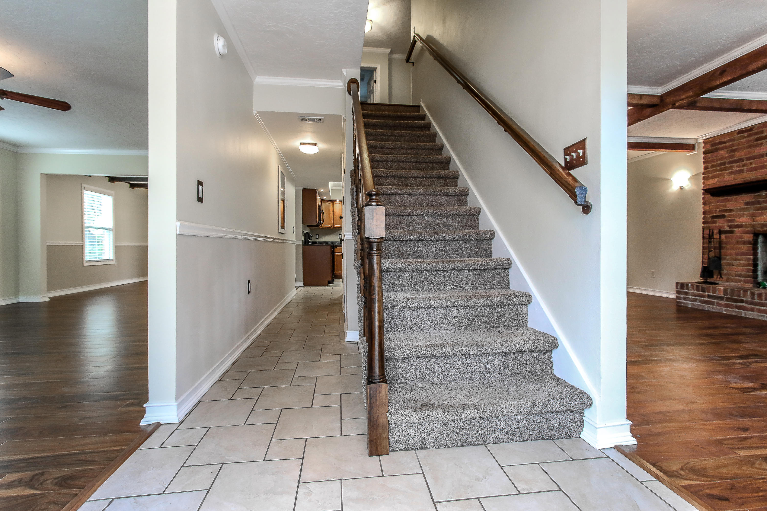 237 Country Club Road Shalimar, FL 32579 - Photo 45 of 74 a view of entryway and hall with wooden floor