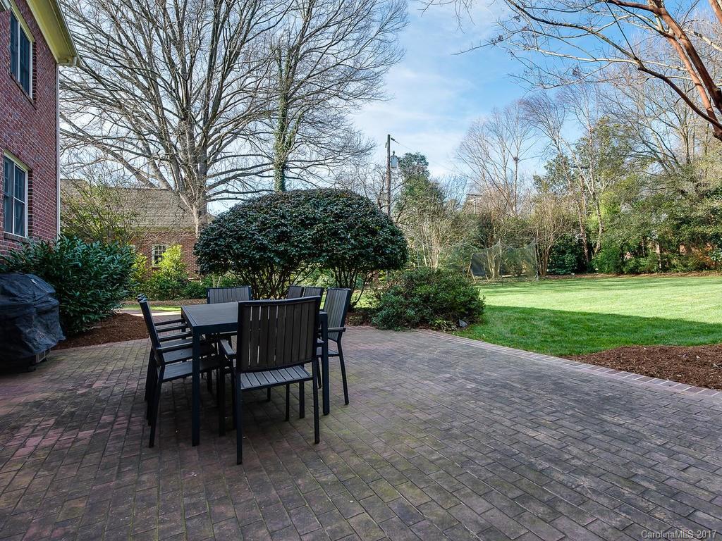 1900 Harris Road Charlotte, NC 28211 - Photo 21 of 24 a view of a dining room with furniture and yard