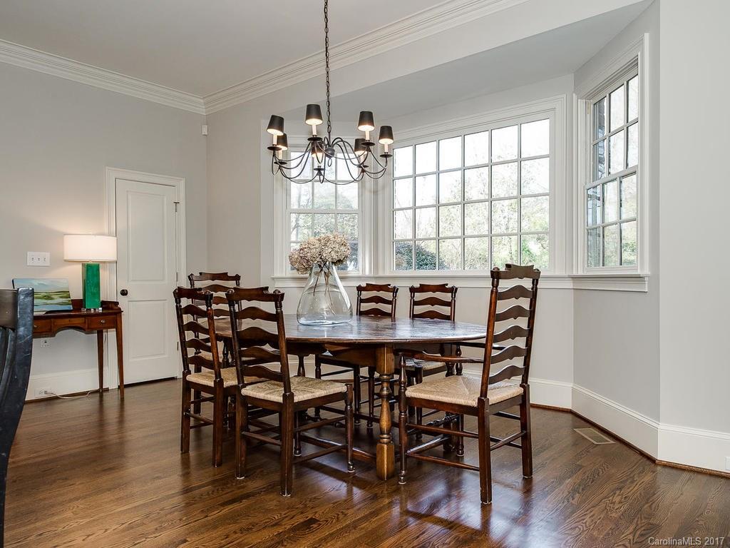 1900 Harris Road Charlotte, NC 28211 - Photo 8 of 24 a view of a dining room with furniture window and wooden floor