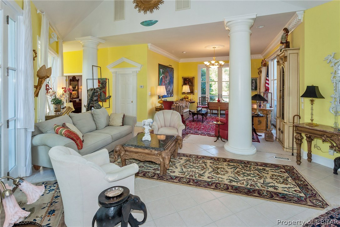 119 Falling Tide Road Deltaville, VA 23043 - Photo 14 of 44 Home boasts over 5,500 sq ft and many opportunities for gathering places throughout the home