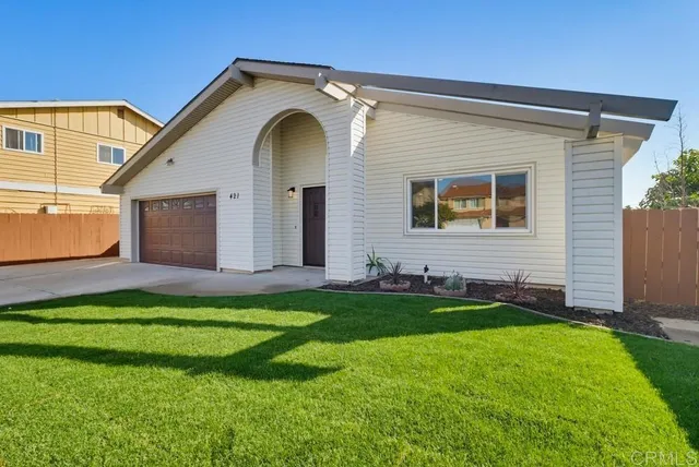 a view of a utility room with racks