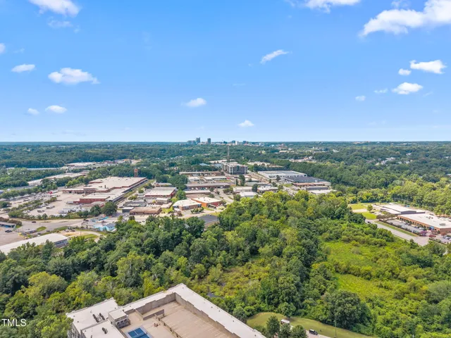 a view of a city with ocean