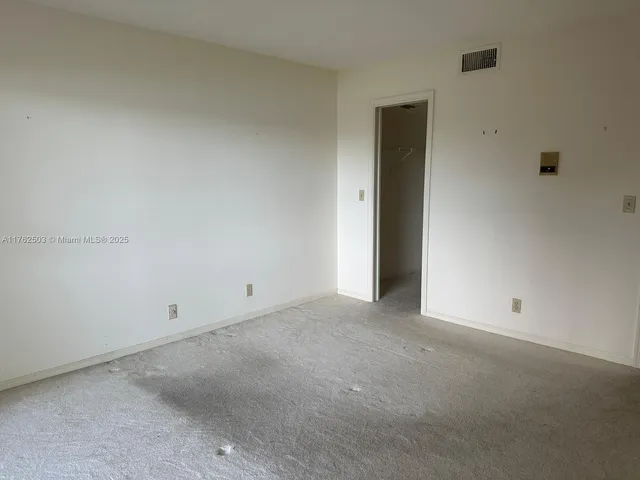 a view of empty room