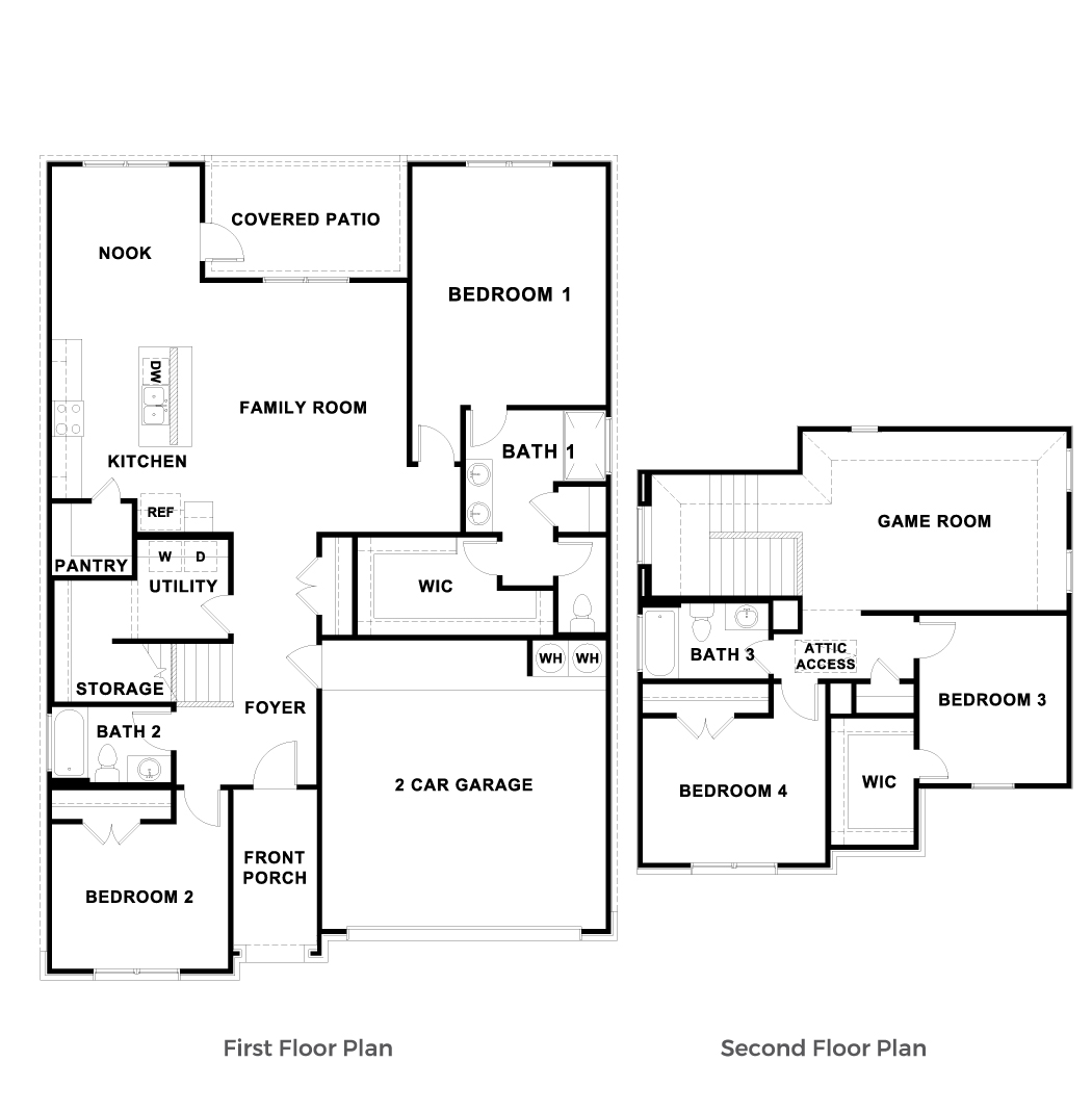 100 Royal Palm Way Leander, TX 78641 - Photo 29 of 29 Floor plan
