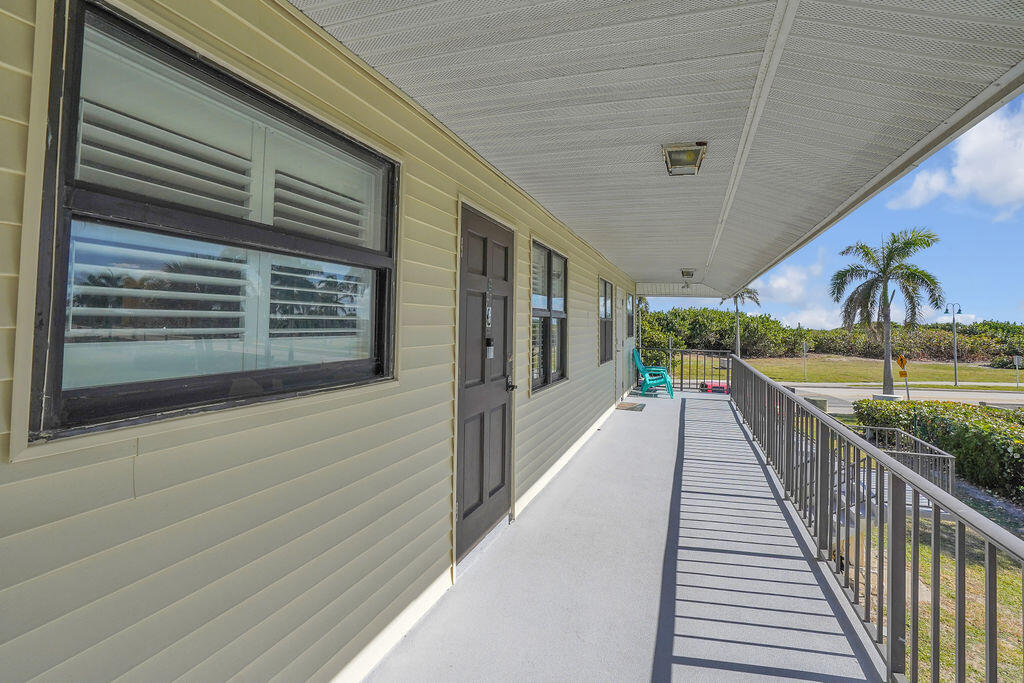 715 South Ocean Drive, Unit G Fort Pierce, FL 34949 - Photo 8 of 24 a view of a balcony