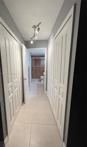 a view of parking garage