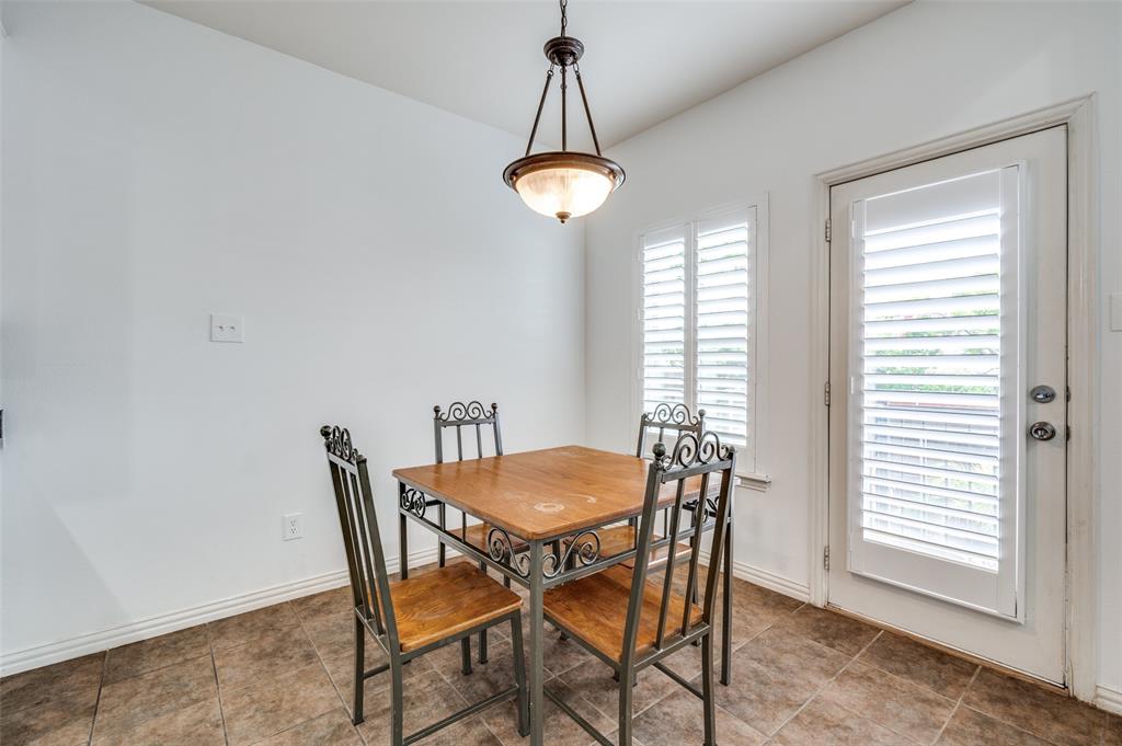 4605 Penelope Lane Plano, TX 75024 - Photo 14 of 25 Dining Room and patio door