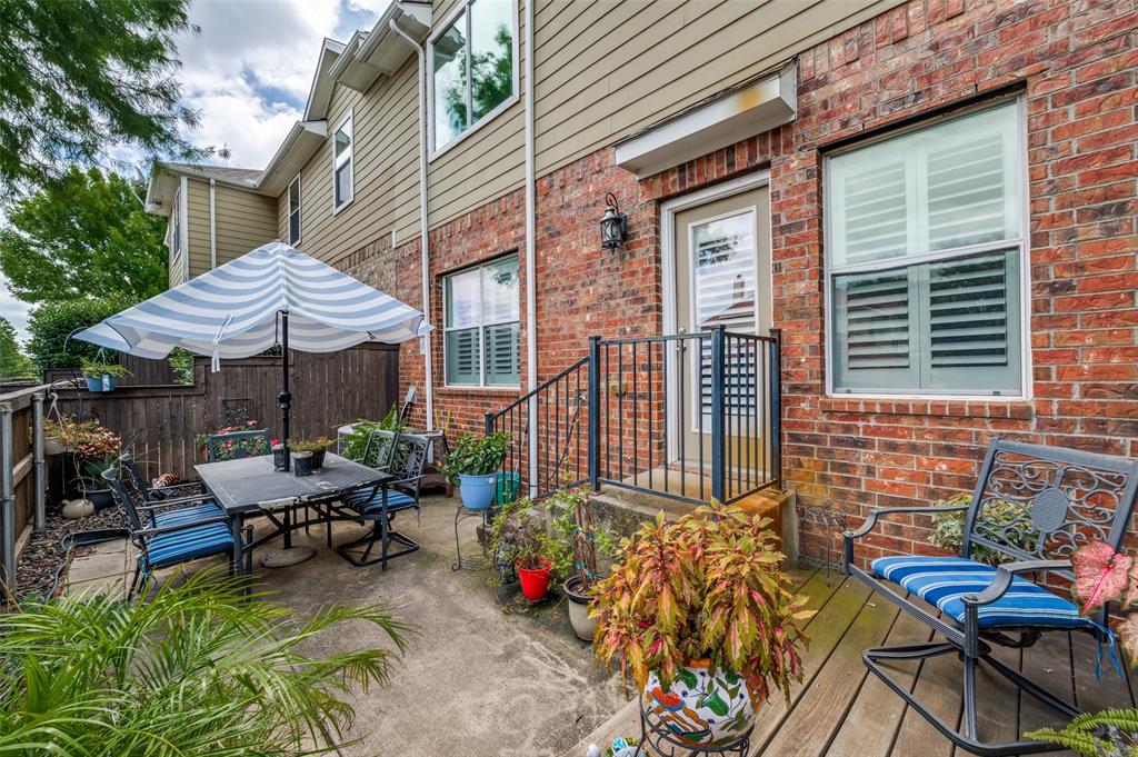 4605 Penelope Lane Plano, TX 75024 - Photo 24 of 25 Fenced Patio area