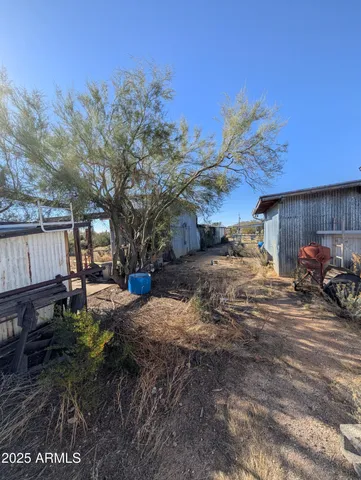 a view of storage and utility room