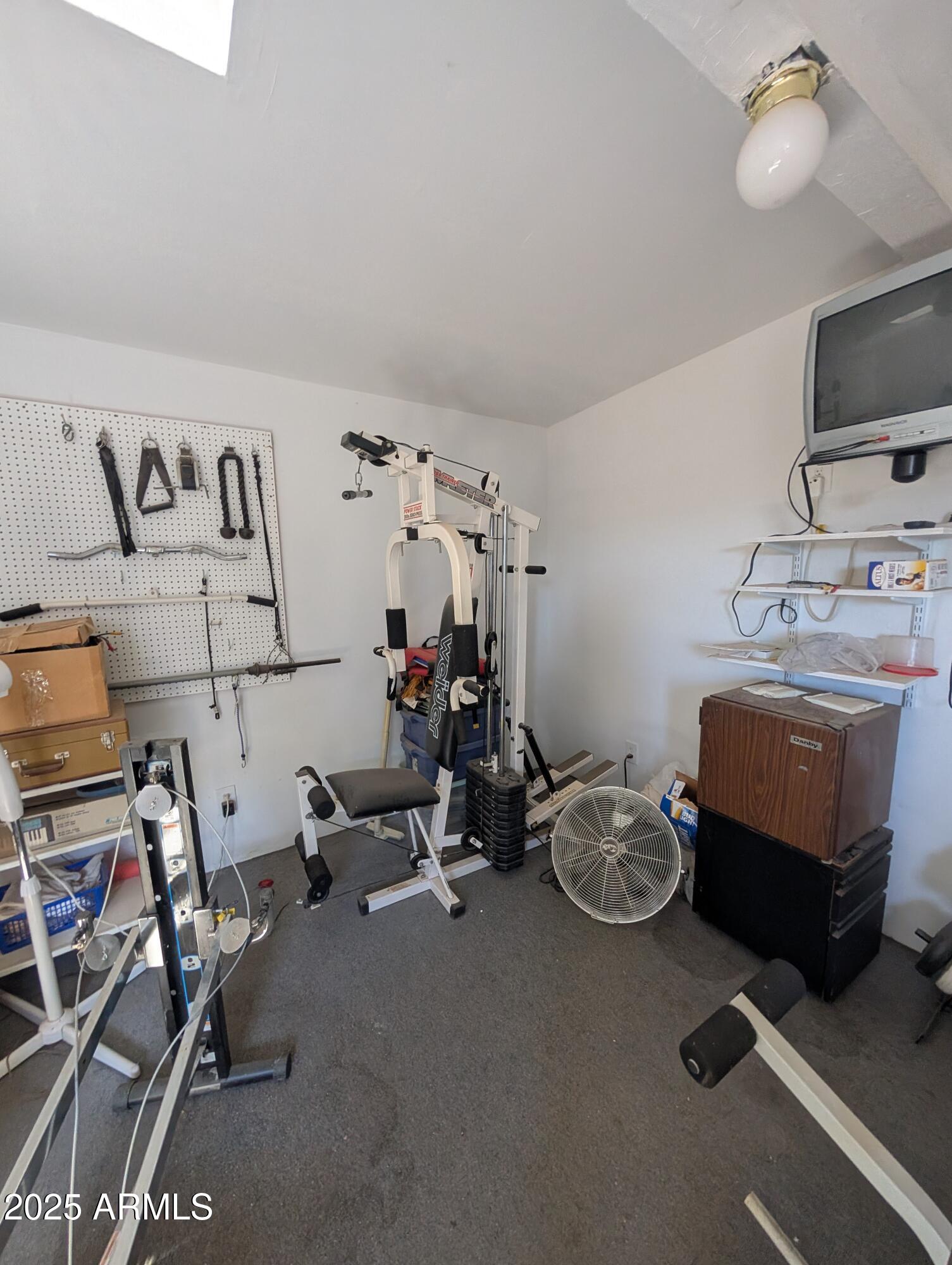 44000 East Fairmont Drive Tucson, AZ 85739 - Photo 35 of 49 a view of a room with gym equipment