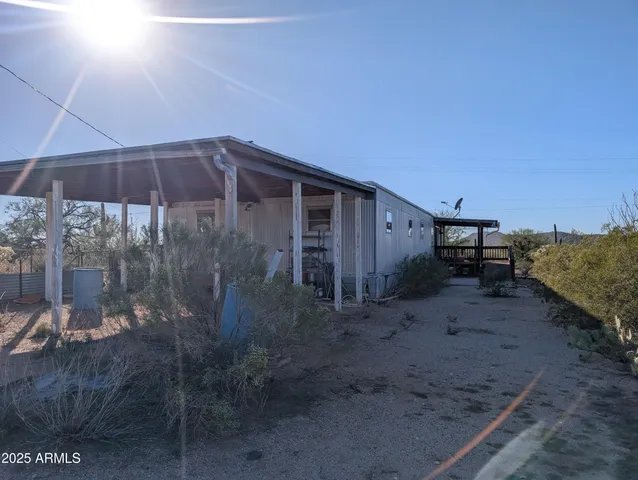 a view of a small house