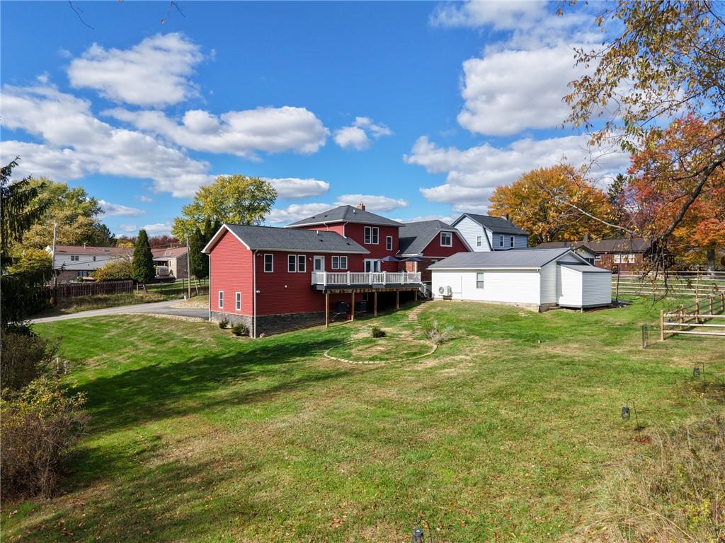 110 McKinney Road Wexford, PA 15090 - Photo 4 of 50 Large backyard with fire-pit for activities