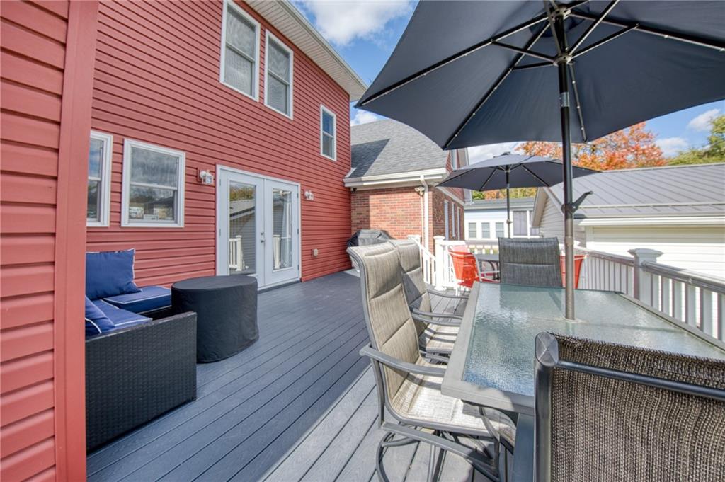 110 McKinney Road Wexford, PA 15090 - Photo 49 of 50 Back Trex Deck