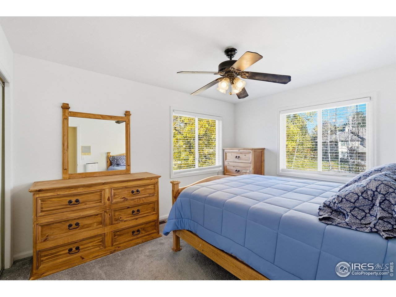 4584 Robinson Place Boulder, CO 80301 - Photo 21 of 34 3rd bedroom on upper level overlooking the backyard.