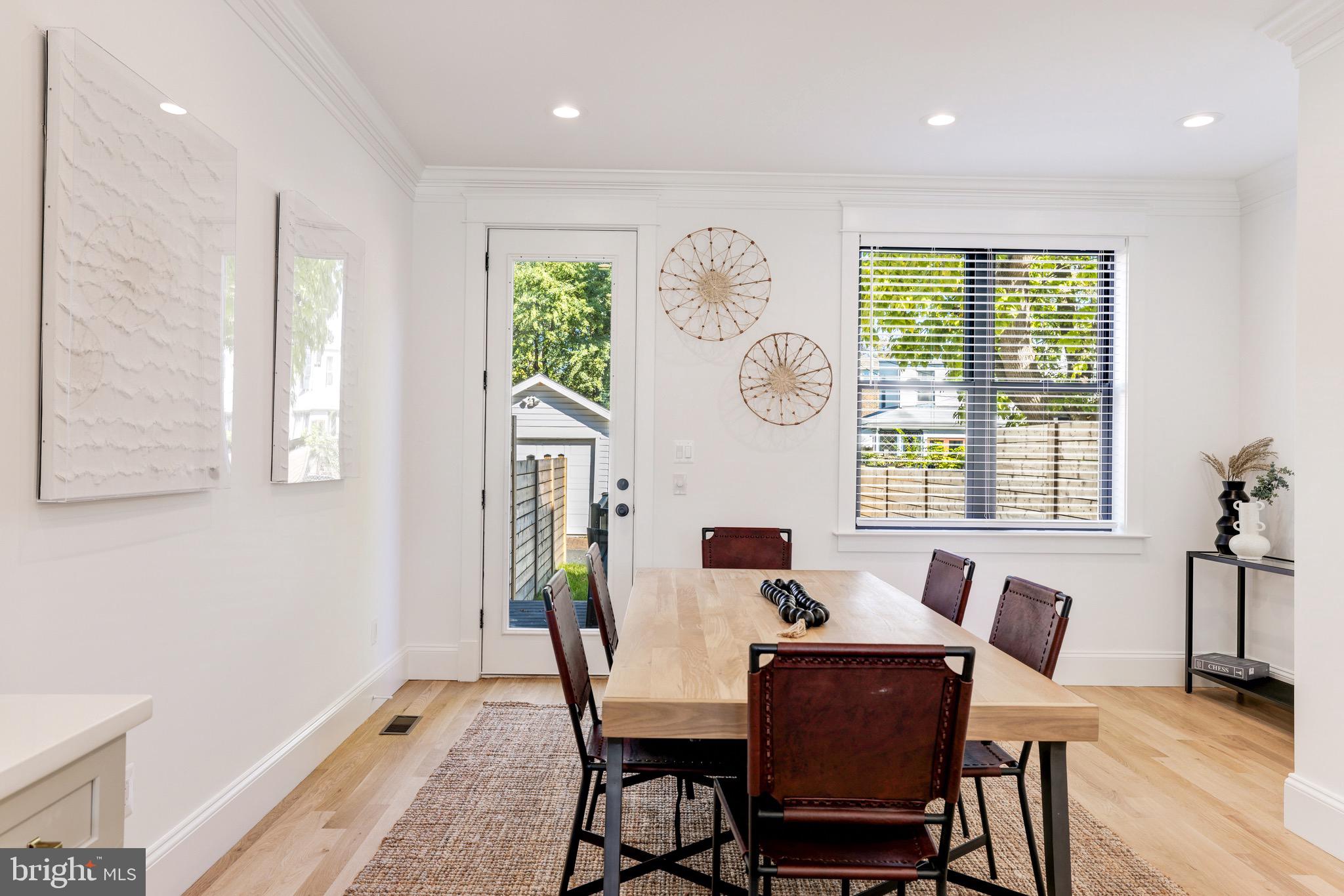 1415 Princess Street Alexandria, VA 22314 - Photo 29 of 63 a view of a dining room with furniture and a window