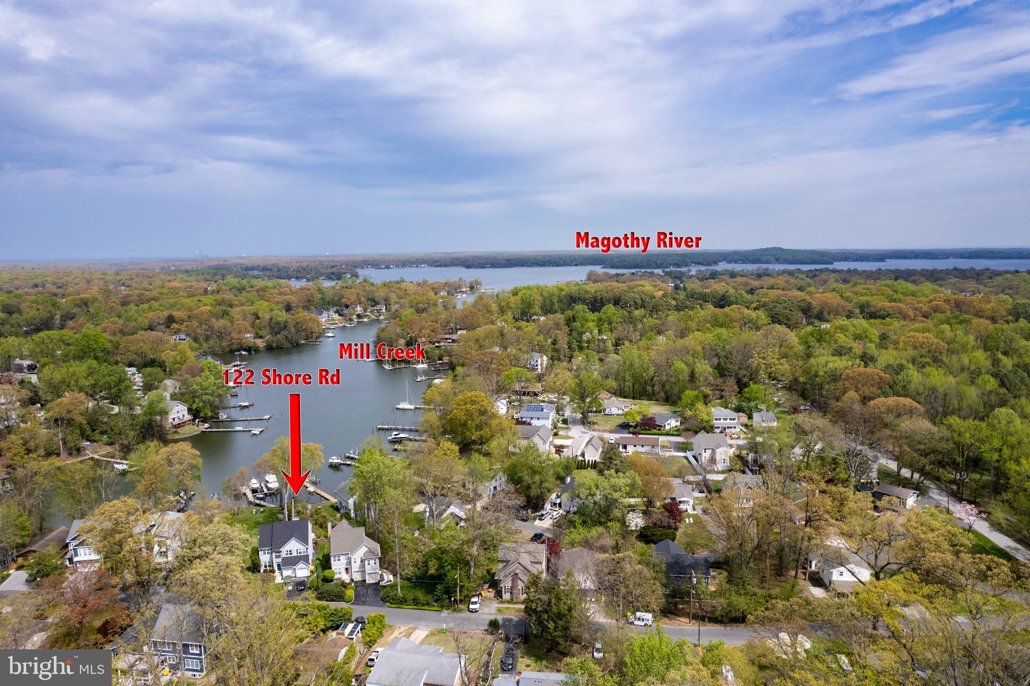 122 Shore Road Arnold, MD 21012 - Photo 61 of 70 Aerial 1