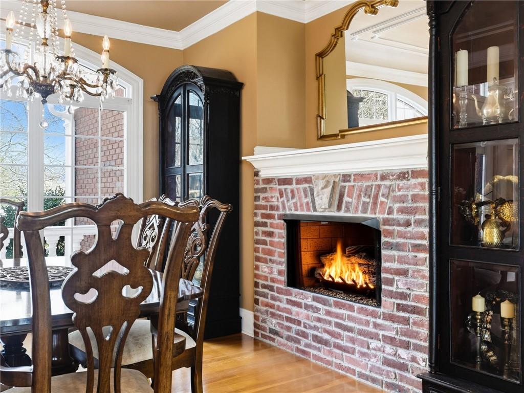 988 Hunters Ridge Jasper, GA 30143 - Photo 76 of 87 a front view of a fireplace with wooden floor