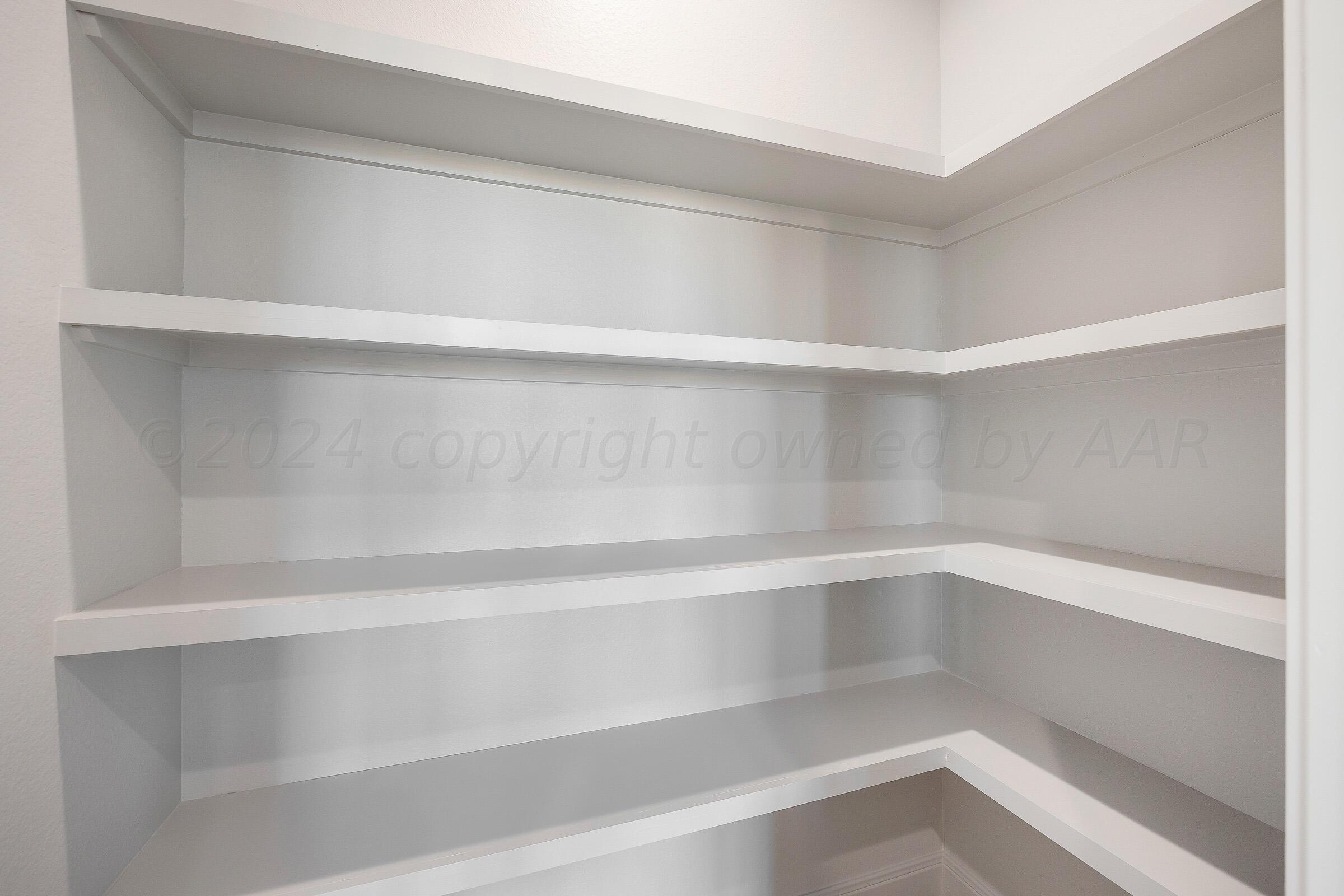 7501 John Thomas Street Amarillo, TX 79119 - Photo 14 of 30 a empty closet with white paint