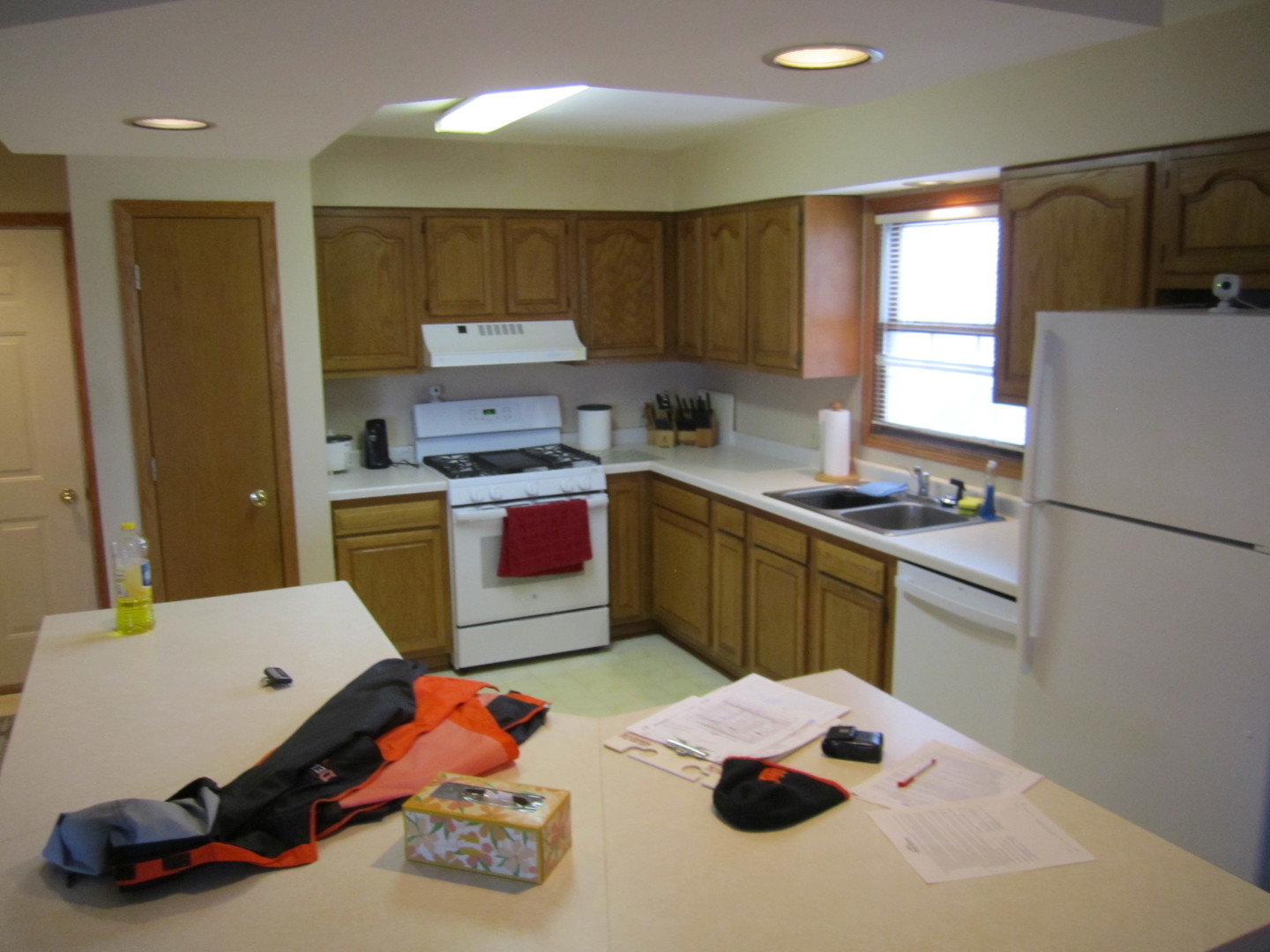 400 South Peace Road, Unit 1 Sycamore, IL 60178 - Photo 5 of 12 a kitchen with a sink refrigerator and window