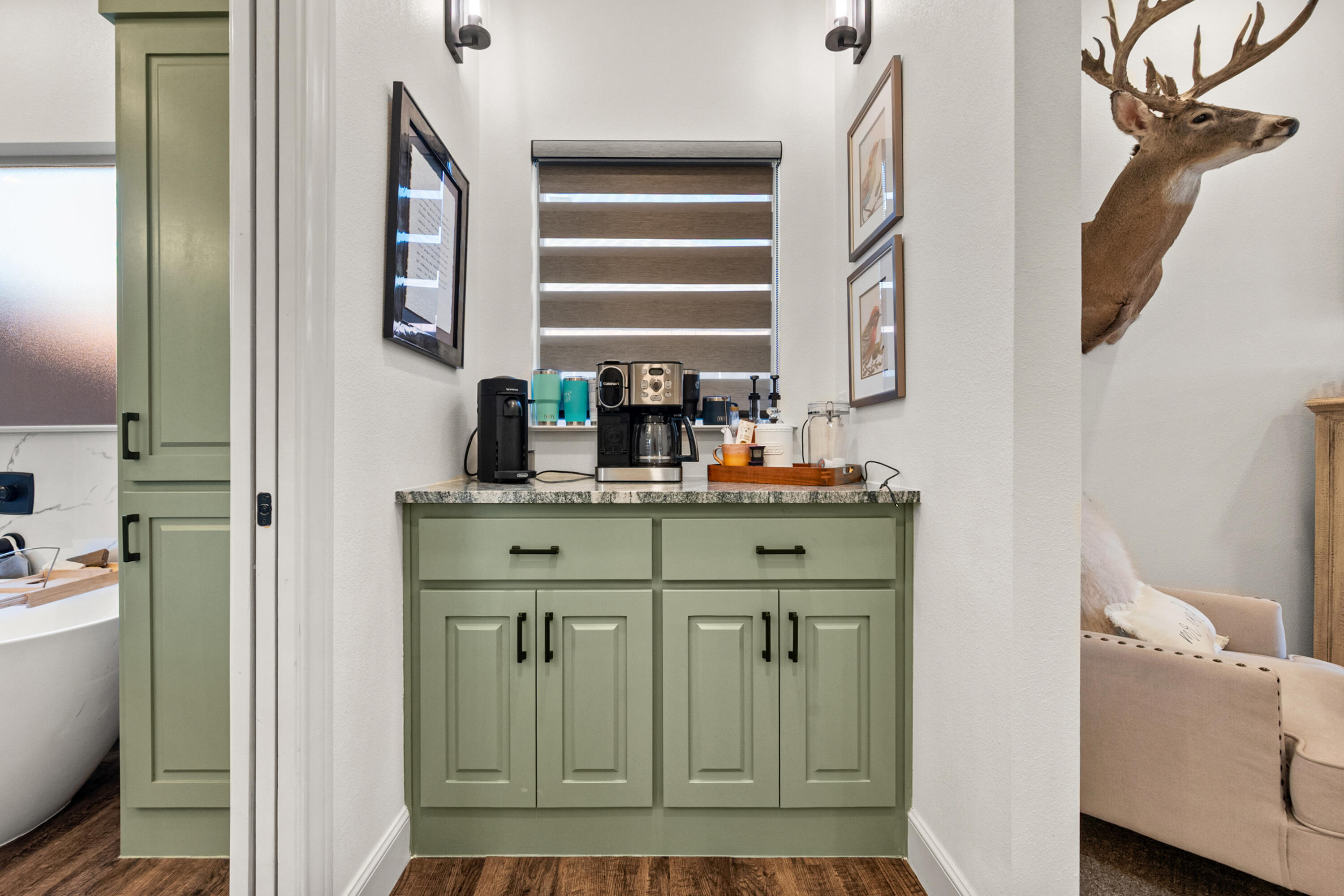 4509 140th Street Lubbock, TX 79424 - Photo 25 of 41 a bathroom with a sink a toilet and mirror