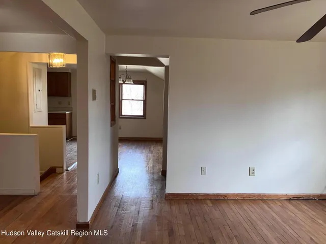 wooden floor in a gallery